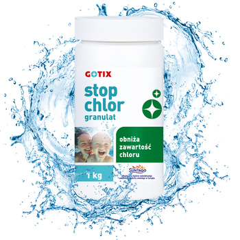 Regulator Korektor Chloru Granulat 1kg Stop Chlor Gotix