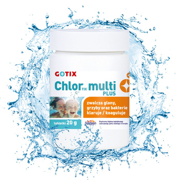 Chlor Do Basenu 80% Multi Tabletki 20g x 20szt 400g ChlorTix Multi Plus Gotix